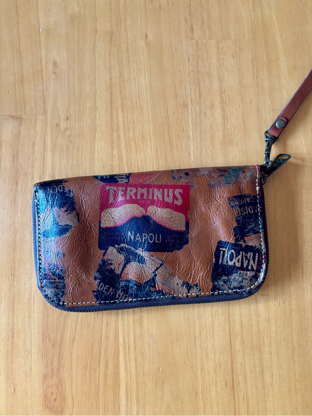 Patricia Nash Napoli Italy leather wallet